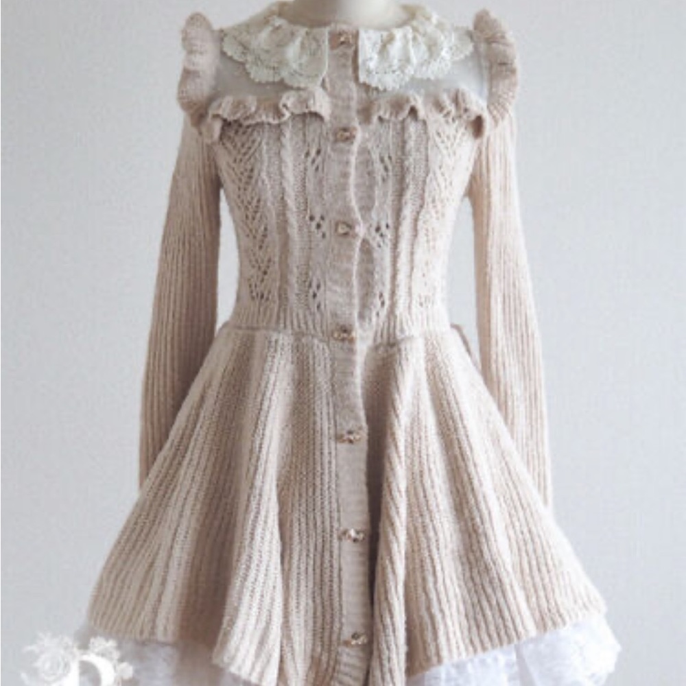 Liz Lisa peplum cardigan
